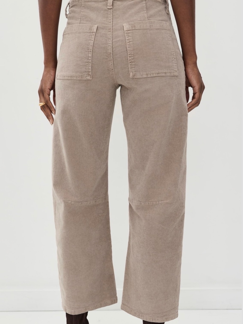Le Jean Corduroy Soft Barrel Utility Pant